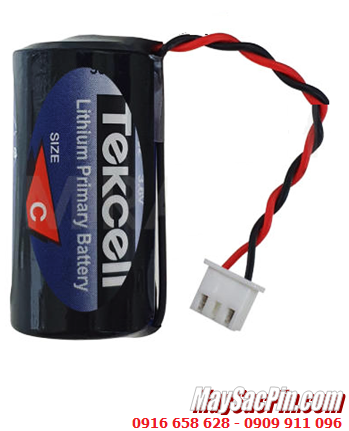 Tekcell SB-C02 (Zắc PH2.54-3P); Pin nuôi nguồn Tekcel SB-C02 lithium 3.6v 8500mAh, Xuất xứ Hàn Quốc